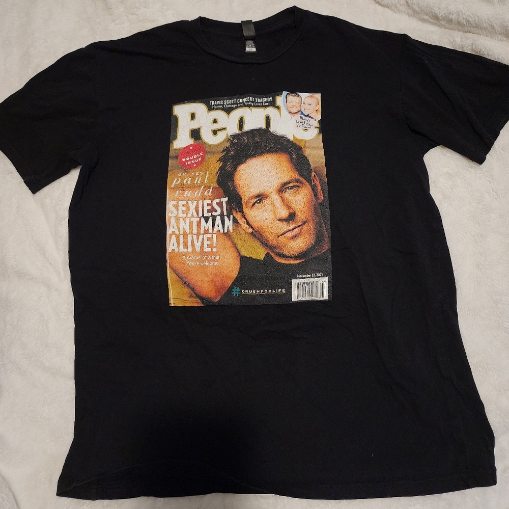 Paul Rudd Ant-Man People Magazine Shirt Size XL